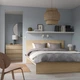 Ліжко IKEA MALM 180х200 см шпон біленого дуба (990.225.50) - изображение 2