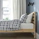 Ліжко IKEA TARVA 140х200 см сосна (899.292.32) - зображення 6