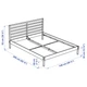 Ліжко IKEA TARVA 140х200 см сосна (899.292.32) - зображення 10