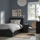 Ліжко з 2 ящиками IKEA MALM 90х200 см чорно-коричневе (190.129.89) - изображение 2