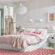 Ліжко з ящиками для зберігання IKEA NORDLI 140х200 см біле (092.414.20) - изображение 2