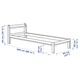 Ліжко IKEA NEIDEN 90x200 см Luroy сосна (592.486.12) - изображение 7