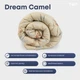 Одеяло "DREAM COLLECTION" CAMEL 150*210 см microfiber - изображение 4