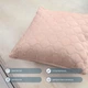 Подушка декоративная "VELURE" 40*40 см пудровый - изображение 3