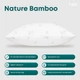 Подушка ПРИРОДА "MEMBRANA PRINT" BAMBOO 70*70 см - изображение 4