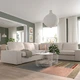 Диван 5-місний кутовий IKEA KIVIK Tresund світло-бежевий (194.828.62) - зображення 2