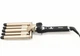 Плойка для завивки волос пять волн щипцы керамические Pro Mozer MZ-6618 Black/Gold (6618) - изображение 3