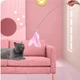 Игрушка дразнилка - удочка для котов на присоске "Game" Pink - изображение 3
