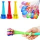 Шарики Happy Baby Balloons для игры в водяные бомбочки 111 шт в комплекте, цветные (ad21-71) - изображение 2