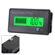 Индикатор уровня заряда аккумулятора GY-6D DC 12V 24V 36V 48V 72V зеленая подтcветка - изображение 2