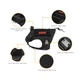 Шлея-жилет OneTigris Fire Watcher Dog Harness 2.0 для собак Чорний XL (161297) - зображення 4