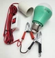 Світлодіодна LED лампа 12V 5W лампочка знімна з патроном E27 кемпінгова на дроті із затискачами (крокодилами) та вимикачем UKC - зображення 4