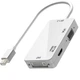 Конвертер відеосигналу OEM MDPA02Mix з Mini DisplayPort на HDMI / VGA / DVI , мультимедійний адаптер 3в1, 4K / 1080P - зображення 1