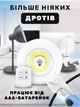 Комплект из девяти ламп LED с Пультом управления и Таймером Отключение (9 светильников лампочек) на батарейках Два режима яркости светильника - изображение 4