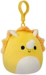 Мягкая игрушка на клипсе Squishmallows Трицератопс 9 см (SQCP00216) - изображение 6