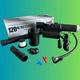 Автомобильный пылесос компрессор Portable Vacuum Cleaner LY8018 120W с фонарем черный - изображение 1