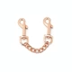 Наручники Liebe Seele Rose Gold Memory Wrist Cuff Універсальний Золотий (SO9496) - зображення 8