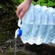 Складная канистра для воды с краном на 15 л Походная и туристическая емкость гармошка для жидкостей - изображение 4