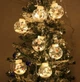 Гірлянда Xmas WW-1 Copper curtain ball lamp 7258 Санта, тепле біле світло - изображение 2