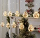 Гірлянда Xmas WW-1 Copper curtain ball lamp 7258 Санта, тепле біле світло - изображение 3
