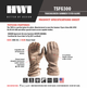 Вогнетривкі рукавички HWI TSFG300 Touch Screen Summer Flyer Glove Medium, Coyote Brown - зображення 5