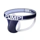 Мужские трусы джоки Pump L бело-синий - изображение 1