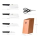 Набір ножів HuoHou Youth Knifes Set 6 в 1 (HU0057) - зображення 5