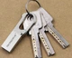 USB Карта пам'яті MicroDrive Флешка Брелок Карабін 128Gb - зображення 3