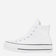 Trampki damskie na platformie Converse Platform Hi Leather 561676C 39 (8US) 24.8 cm Białe (888755795873) - obraz 3