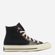 Жіночі кеди високі Converse Chuck 70 Hi A06901C 38 (7US) 24 см Чорні (194434411614) - зображення 1