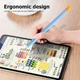 Чохол Goojodoq Matt 2 Golor TPU для стілуса Apple Pencil 2 Blue/Orange (1005002071193896BO) - изображение 4