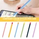 Чохол Goojodoq Matt 2 Golor TPU для стілуса Apple Pencil 2 Blue/Orange (1005002071193896BO) - изображение 8