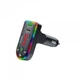 FM модулятор HAVIT HV-FM813BT 2USB+USB-C RGB Black - изображение 1
