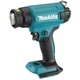 Акумуляторний технічний фен Makita DHG181ZK (18 В LXT, 40 мм, 200 л/мин) термоповітродувка без АКБ і зарядного пристрою (30363) - зображення 1