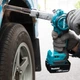 Акумуляторна стрічкова шліфмашина Makita DBS180Z LXT (18 В, 533 x 9 мм) напилок без АКБ і зарядного пристрою (6251) - зображення 7
