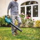 Аккумуляторная бесщеточная воздуходувка Makita DUB184Z садовый электрический ручной воздуходув (4041) - изображение 6