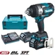 Акумуляторний ударний гайкокрут Makita TW001GM201 XGT (2050Нм, 3/4") + 2 АКБ 4 Ач і зарядний пристрій (4347) - зображення 5