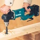 Акумуляторна кутова дриль Makita DDA450ZK LXT (18 В, 13 мм) з ключовим патроном + кейс без АКБ і зарядного пристрою (6273) - зображення 6