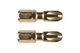 Торсионная бита Impact Gold Makita B-28466 (PZ3, 25 мм, 2 шт) Pozidrive бита с шестигранным хвостовиком (30317) - изображение 1