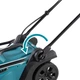Акумуляторна газонокосарка Makita DLM330Z (18 В, LXT, 33 см, 30 л) косарка без АКБ і зарядного пристрою (7962) - зображення 5