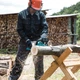 Аккумуляторная цепная пила Makita DUC355Z для дерева ручная электрическая (2x18В, 350мм) (4022) - изображение 8