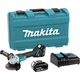 Акумуляторна кутова безщіткова шліфмашина Makita DGA504RFE + 2 акб 18 V 3 Ah + З/П DC18RC + кейс болгарка шліфмашинка КШМ (18В, 125мм) (4005) - зображення 1
