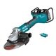 Акумуляторна кутова безщіткова шліфмашина з AWS Makita DGA901PT2U + 2 акб 18 V 5 Ah + З/П DC18RD + кейс болгарка шліфмашинка КШМ (2x18В, 230мм) (4010) - зображення 2