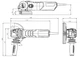 Угловая шлифмашина Metabo WEV 17-125 Quick, 1700 Вт, болгарка с регулировкой оборотов (картонная коробка) 600516000 (5583) - изображение 3