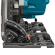 Аккумуляторная погружная дисковая пила Makita SP001GZ03 XGT (40V MAX, 165 мм) циркулярная пила без АКБ и зарядного устройства (7187) - изображение 6