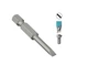Набор бит насадок Makita P-06208 (1x5.5 мм, 50 мм, 10 шт) шлицевые плоские биты с шестигранным хвостовиком (7647) - изображение 3