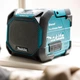 Аккумуляторная Bluetooth колонка Makita DMR203 (12 - 18 В) спикер аудиопроигрыватель с USB без АКБ и зарядного устройства (30942) - изображение 10