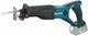 Аккумуляторная сабельная пила Makita DJR186Z (18 В, 32 мм, 255 мм) ножовка без аккумулятора и зарядного устройства (6239) - изображение 3