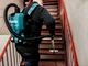 Акумуляторний безщітковий пилосос ранцевого типу Makita DVC260Z LXT 18В + 18В будівельний електричний пилосос-рюкзак без акумулятора та зарядного пристрою (4195) - зображення 10
