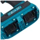 Акумуляторний перфоратор Makita DHR263Z LXT SDS-Plus 18В + 18В (2,5Дж, 26мм) електричний трьохрежимний ручний (4181) - зображення 12
